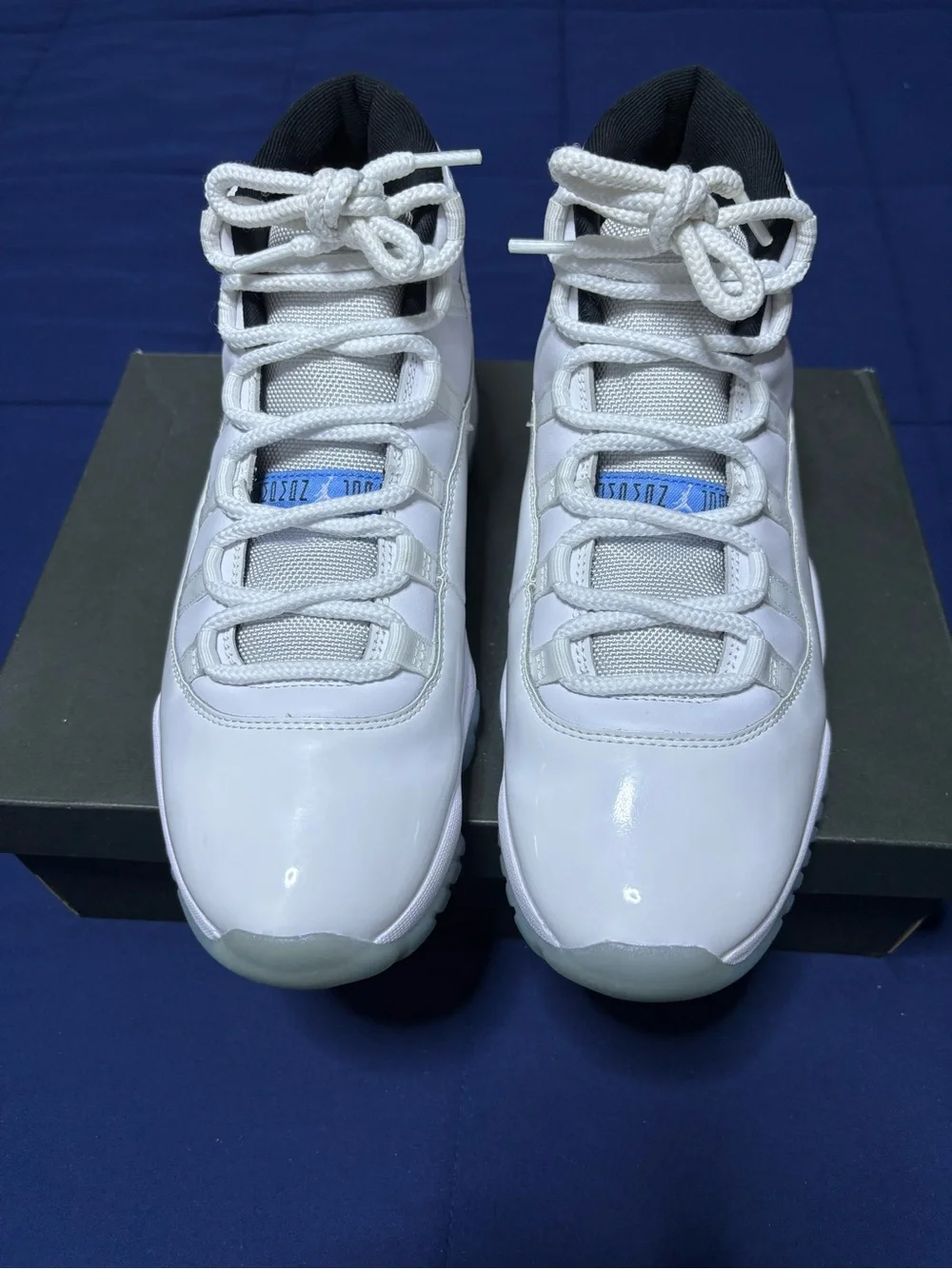 Jordan 11 Retro High Legend Blue 2024 Size 9.5